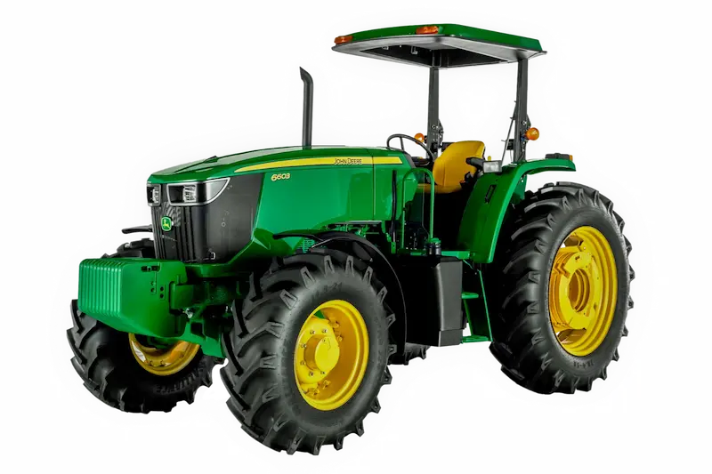 Tractor John Deere 6603 de 124 hp para labores agrícolas y trabajo en campo